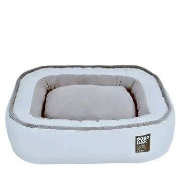 Lavish Pet Bed Removable & Washable Cover Cushion Grey  XL